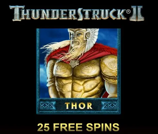 Free spins sur thunderstruck 2