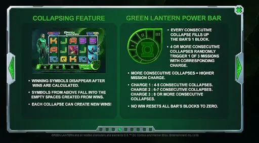 Green lantern powerbar