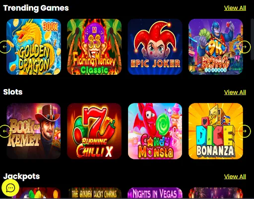 Scrooge Casino Trending Games