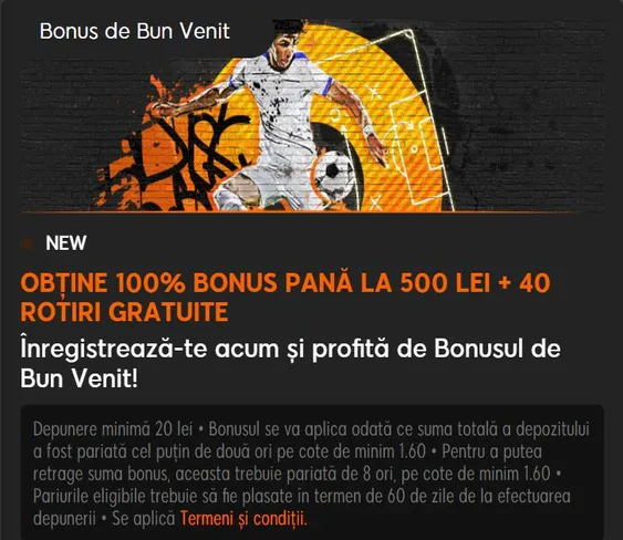 Bonus Bun Venit 888sport