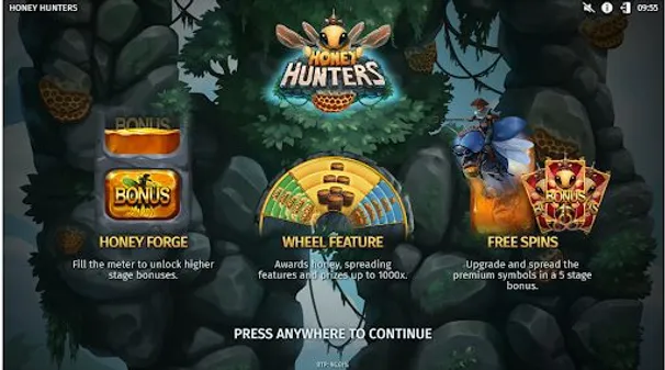 Honey hunters loading  screen