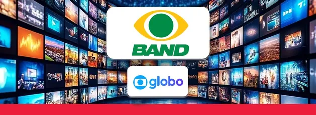 Globo e Band lançam as suas próprias plataformas de apostas