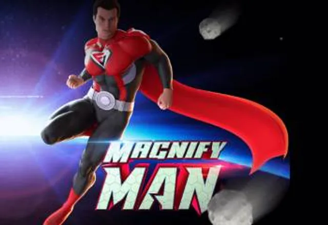 Magnify man logo