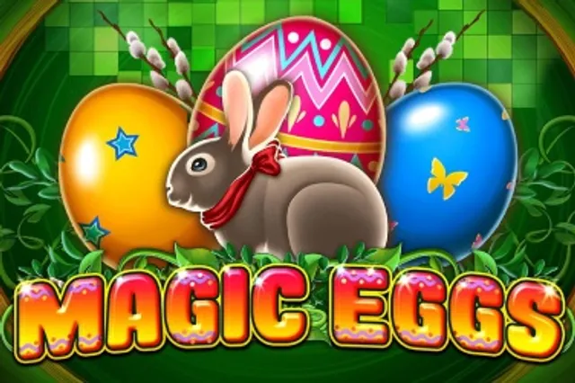 Magic eggs slot logo