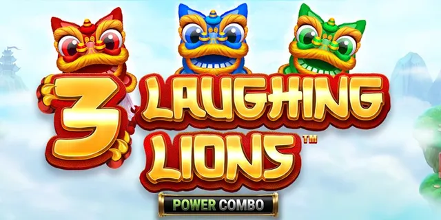 3 laughing lion