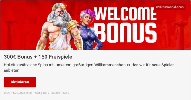 55Bet Casino Willkommensbonus