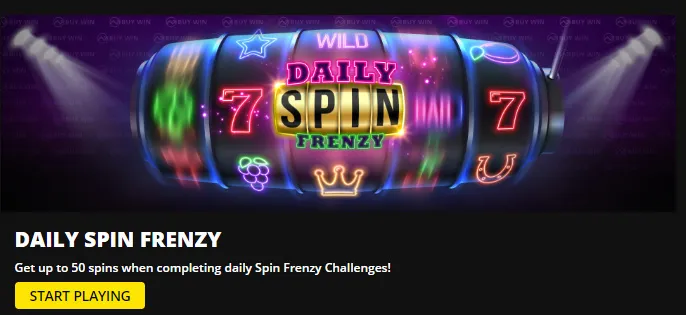 MyriadPlay daily spin frenzy