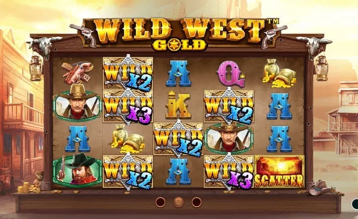Wild West kolikkopeli aloitus