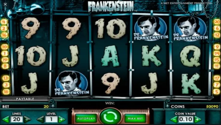 The base game of Frankenstein