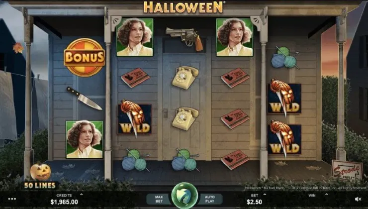 The Halloween online slot from Microgaming
