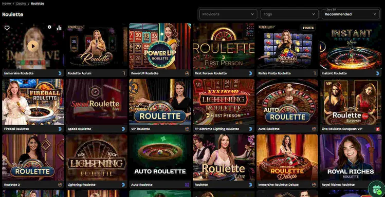 Jogos de mesa no Fairspin Casino