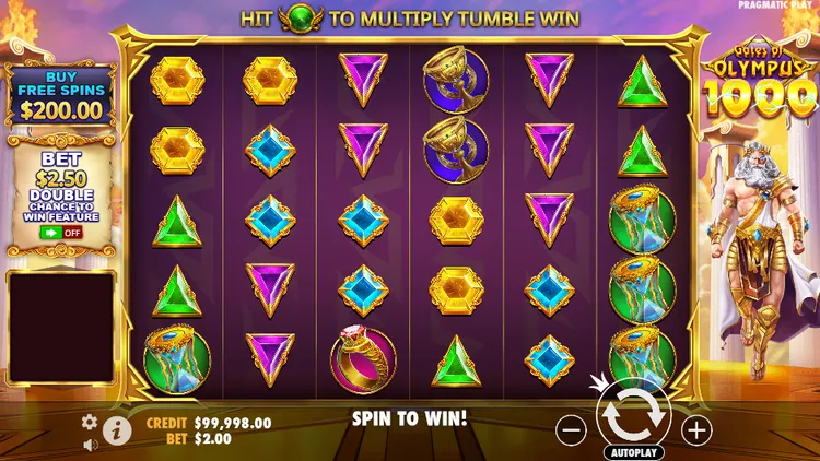 Gates of Olympus 1000 Pragmatic Play slot