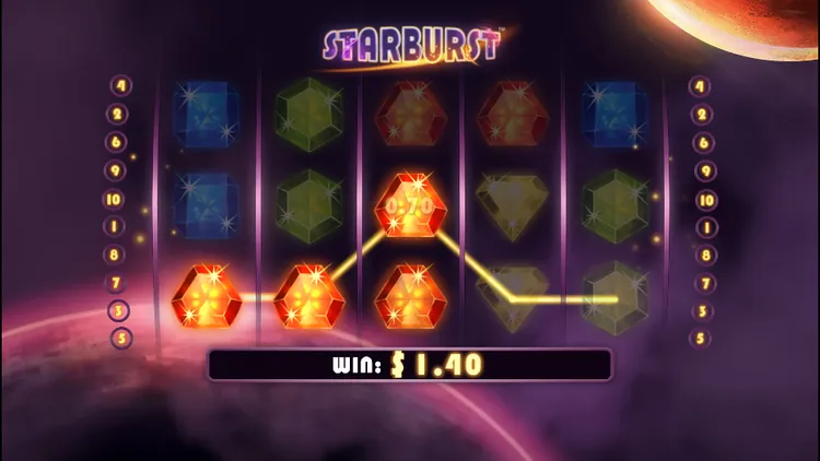 Starburst NetEnt slot