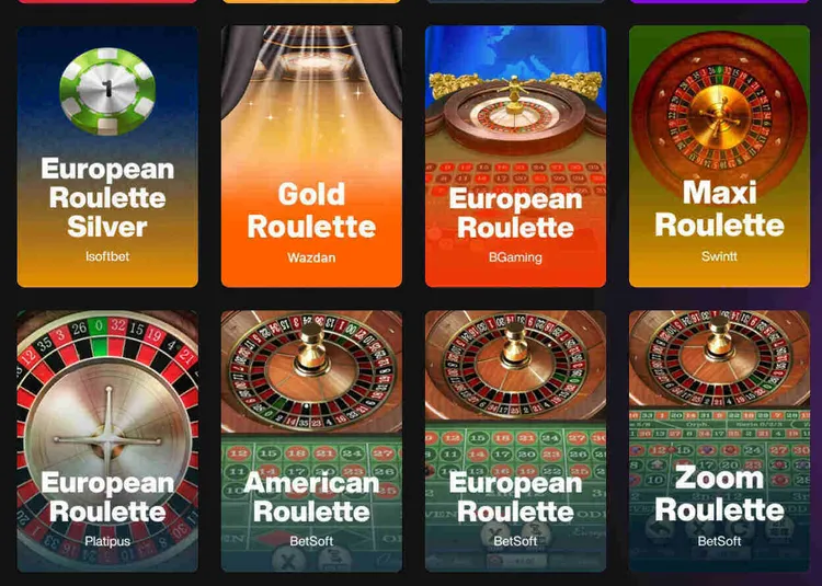 Table games at Just Casino