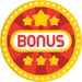 Bonus logo rood