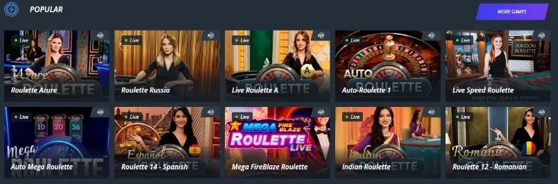 What live dealer games does JET Casino offer?