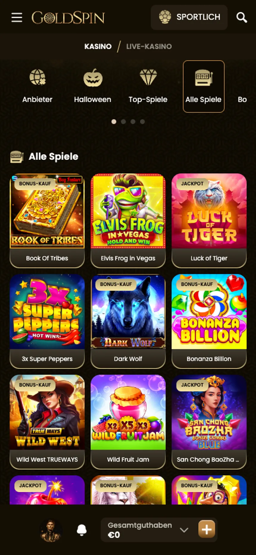 GoldSpin Casino Slots