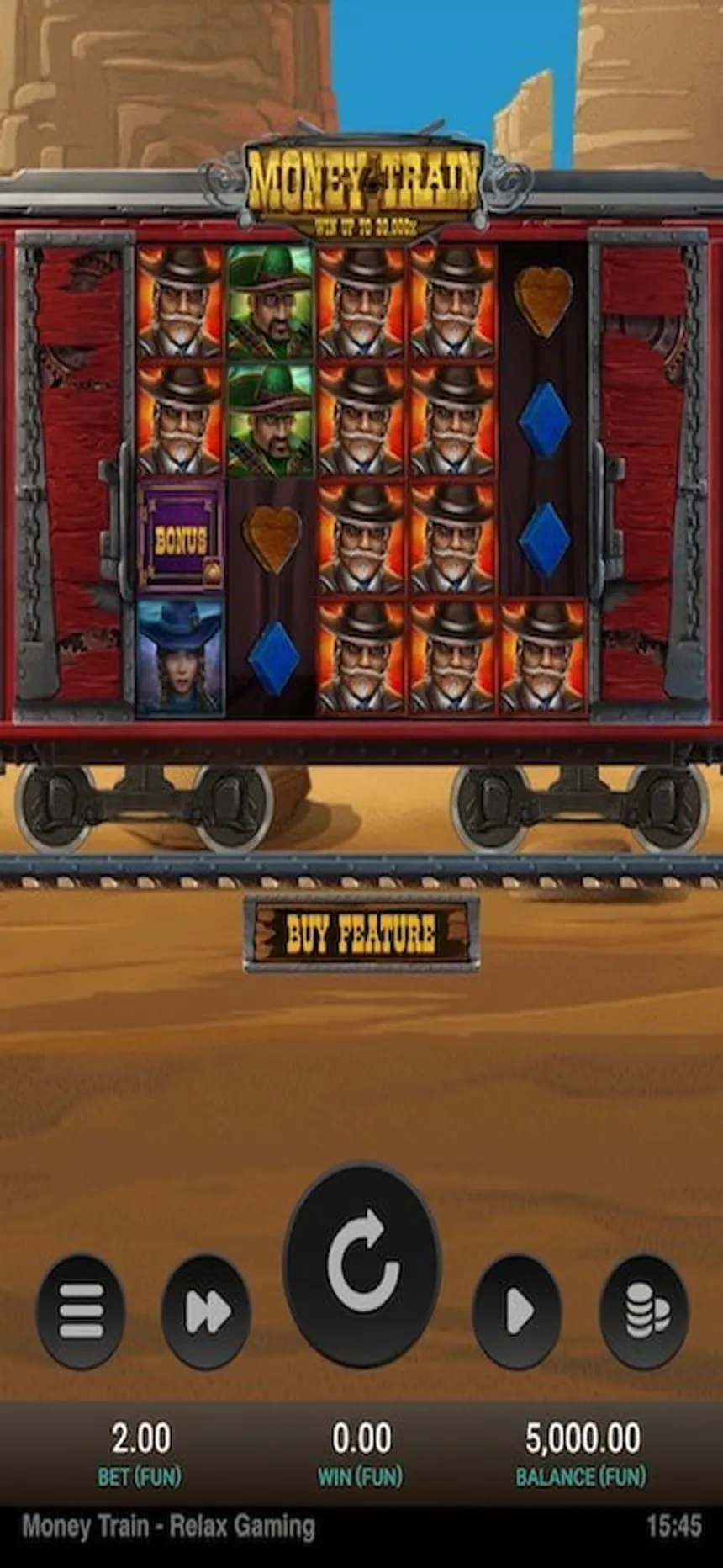 Money Train mobile play