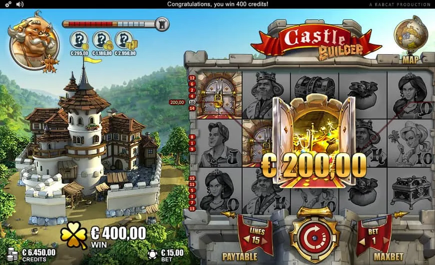 Онлайн-слот Castle Builder от RabCat