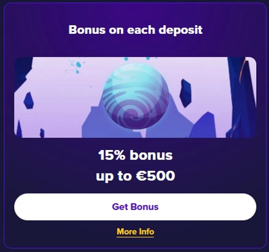 Grab a bonus on every deposit at Stelario Casino