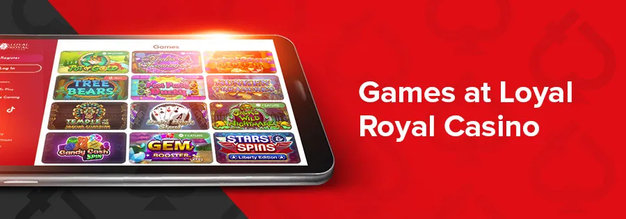 loyal royal casino games banner