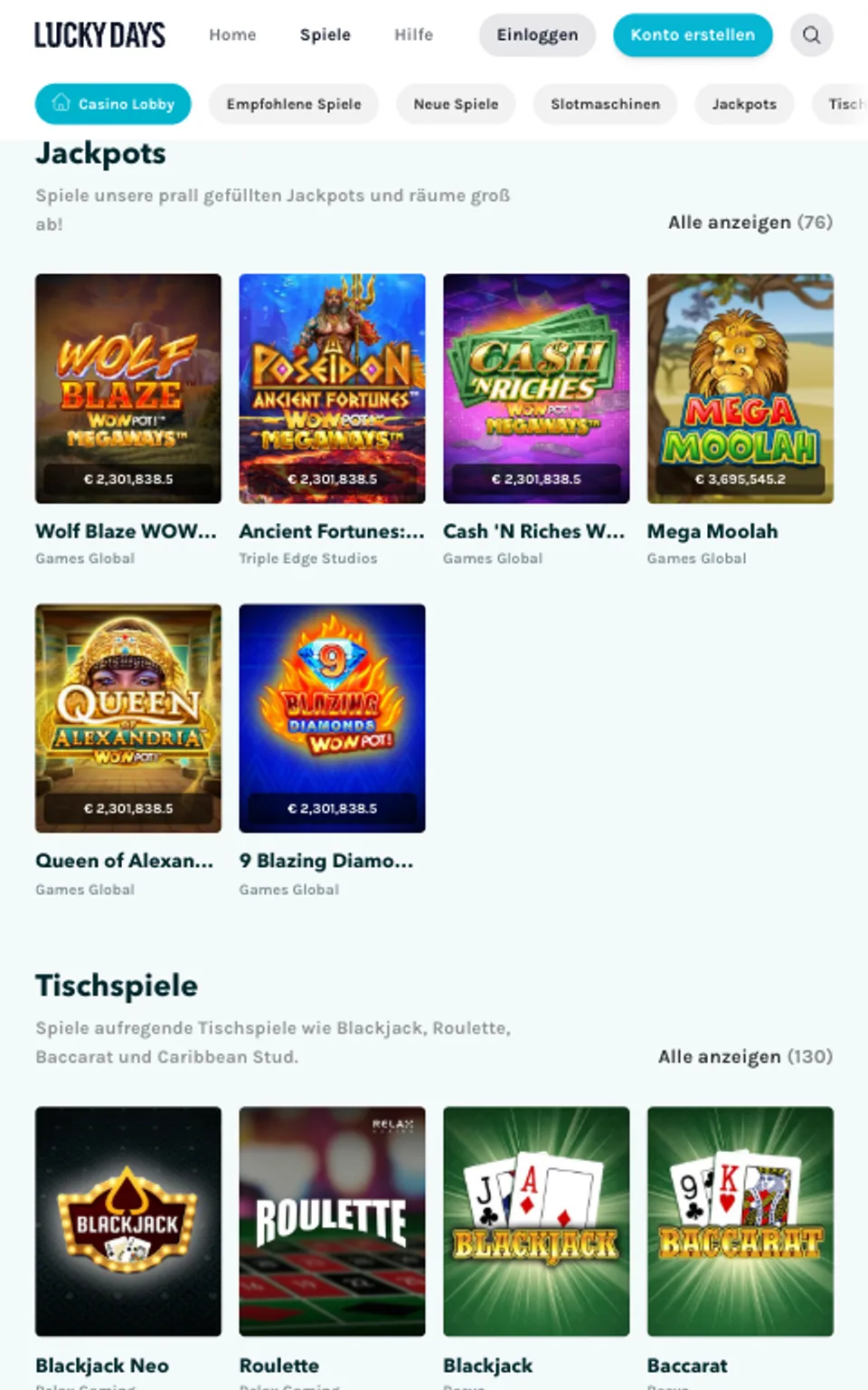 LuckyDays Casino Slots