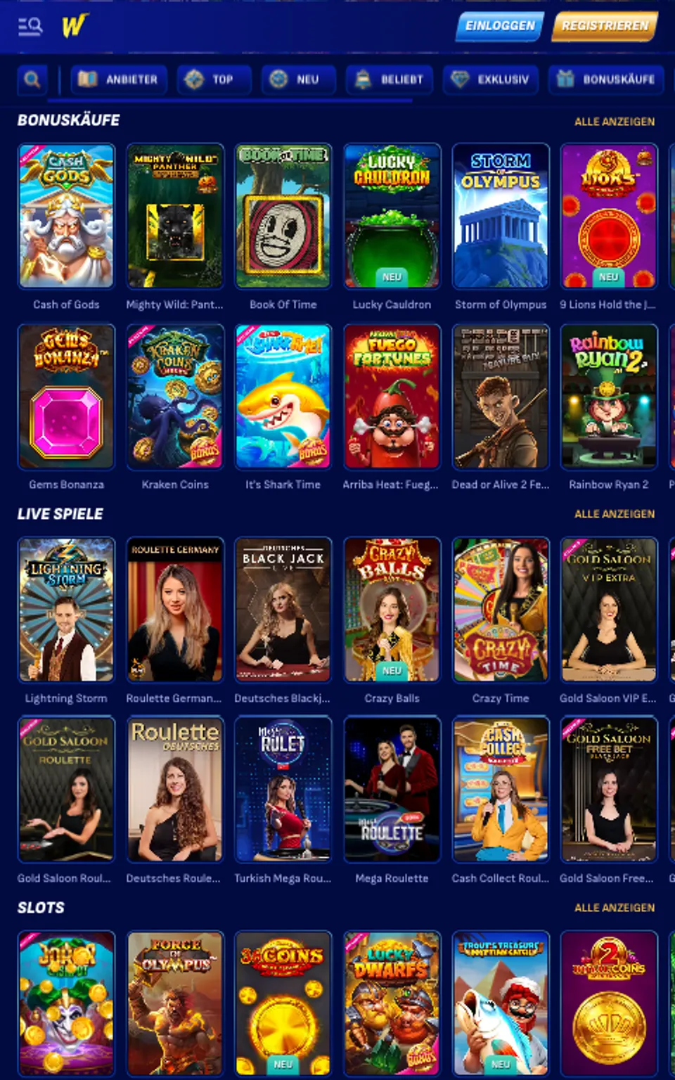 Wonaco Casino Slots