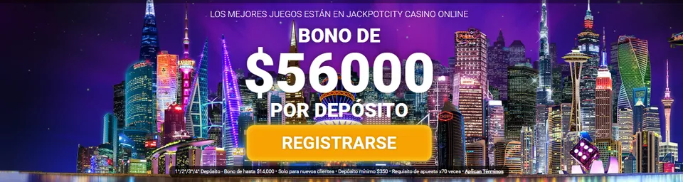Bono de Bienvenida en JackpotCity Casino Argentina