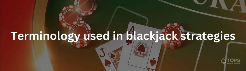 Terminology used in blackjack strategies