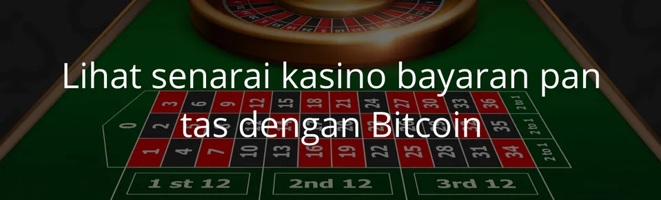 Lihat senarai kasino bayaran pantas dengan Bitcoin