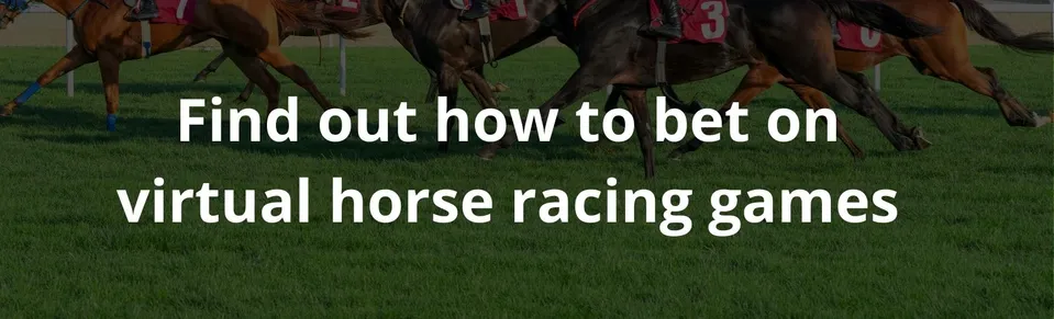 Find out how to bet on virtual horse racing games