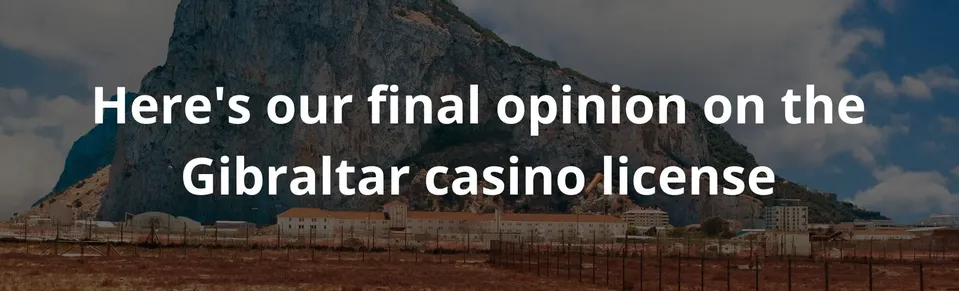 Here's our final opinion on the Gibraltar casino license