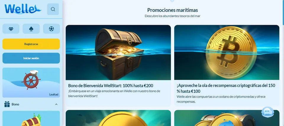 El casino Welle ofrece diez bonos