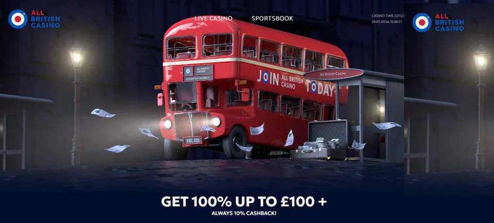 All British Casino bonuses and offers