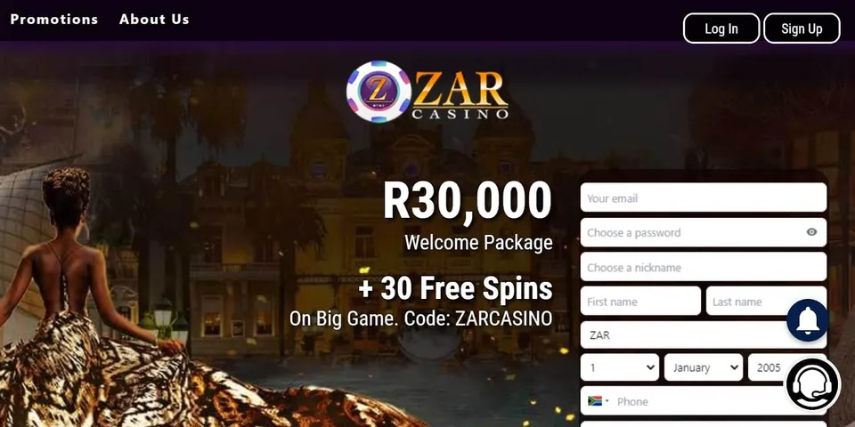 Zar casino south africa