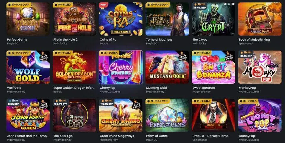 Cloudbet Casino Slot Games