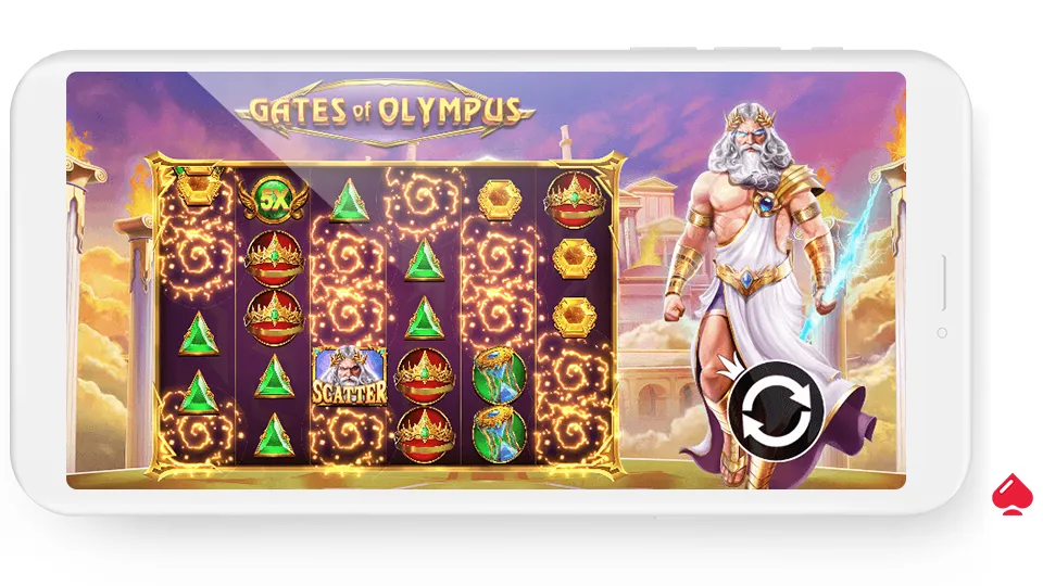 slot screenshot gates olympus