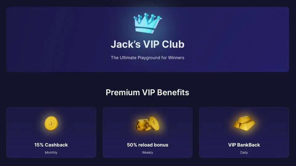 Jack’s VIP Club