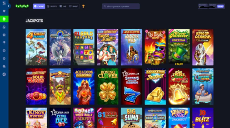 Jeffbet Casino jackpot