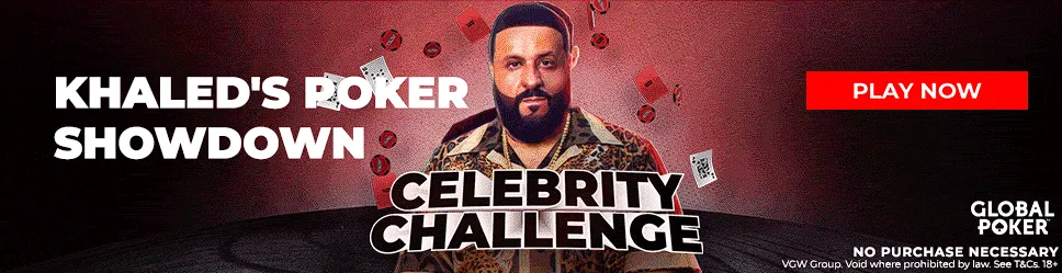 dj khaled global poker celebrity challenge