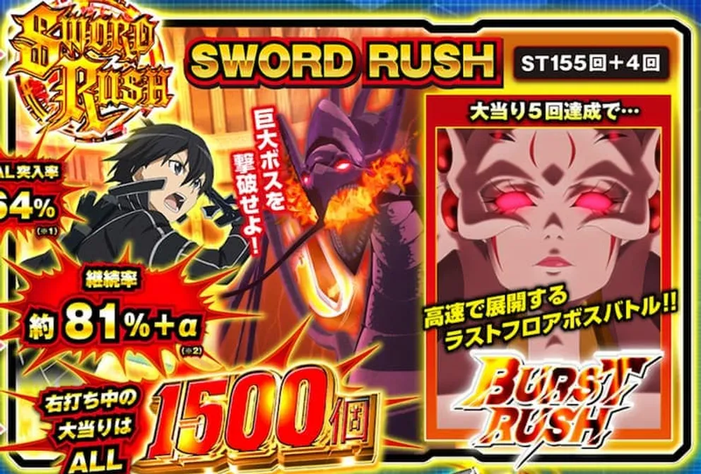 ソードアートオンライン　ソードラッシュ