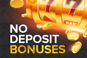 Check our list with hundres of casino sites to play without making a deposit.
