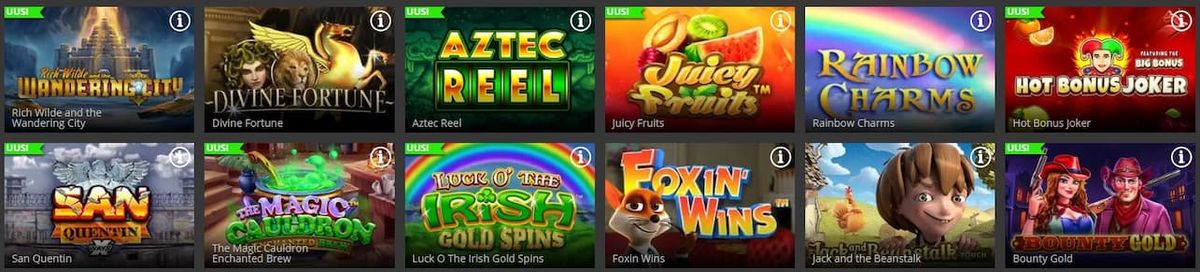 HeySpin Casino kolikkopelit HeySpin Casino kolikkopelit valikoima
