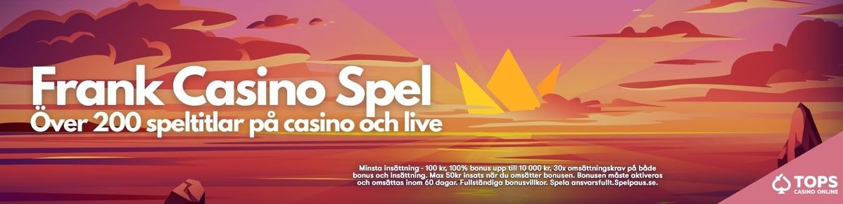 Frank casino spel bild Frank Casino spelutbud med över två tusen olika speltitlar