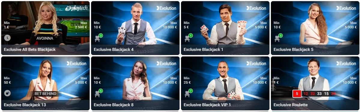 NordicBet livekasino NordicBet livekasino pelit