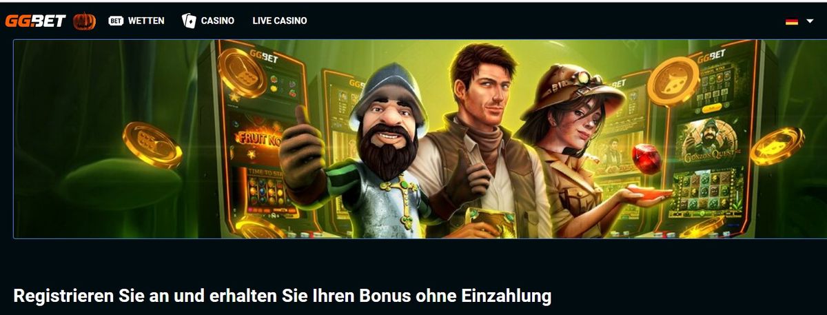 Ggbet GGBet Bonus ohne Einzahlung