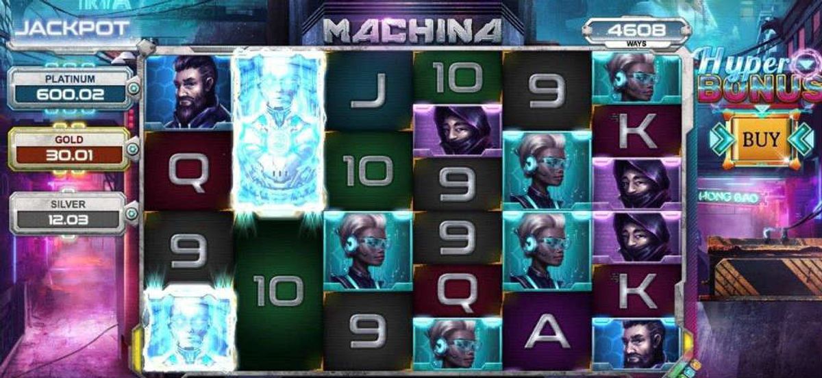 machina slot game functions