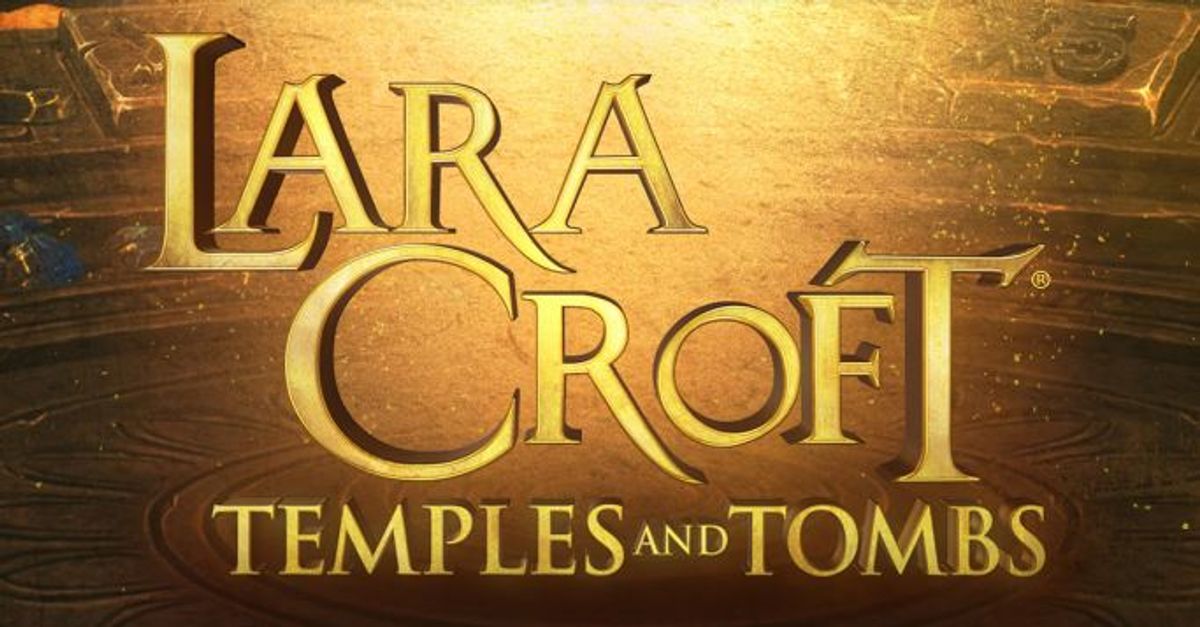 lara croft logo slot