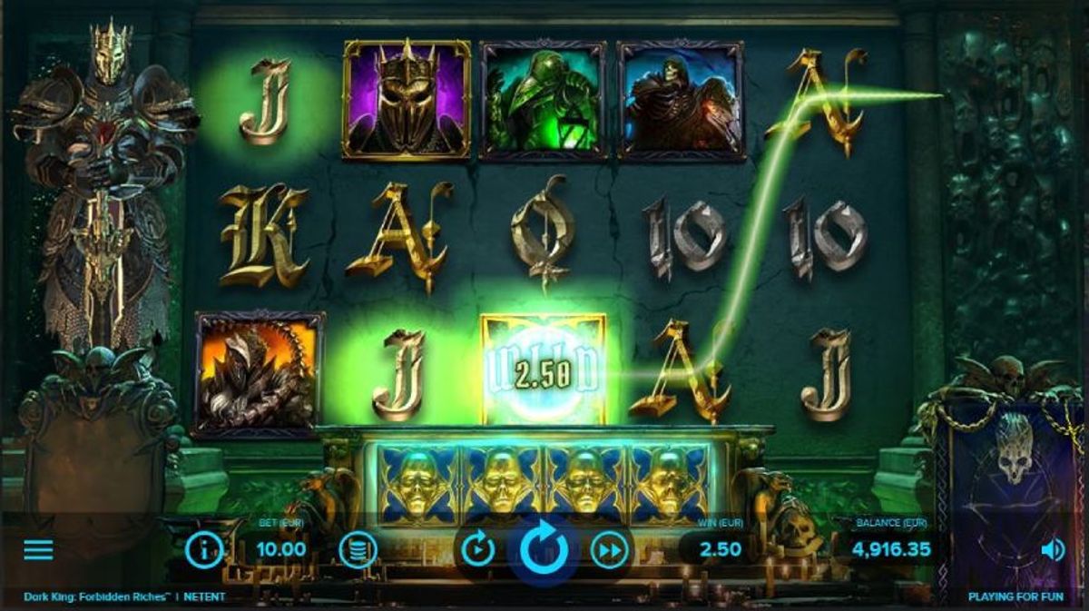 Dark King: Forbidden Riches wild-symboli