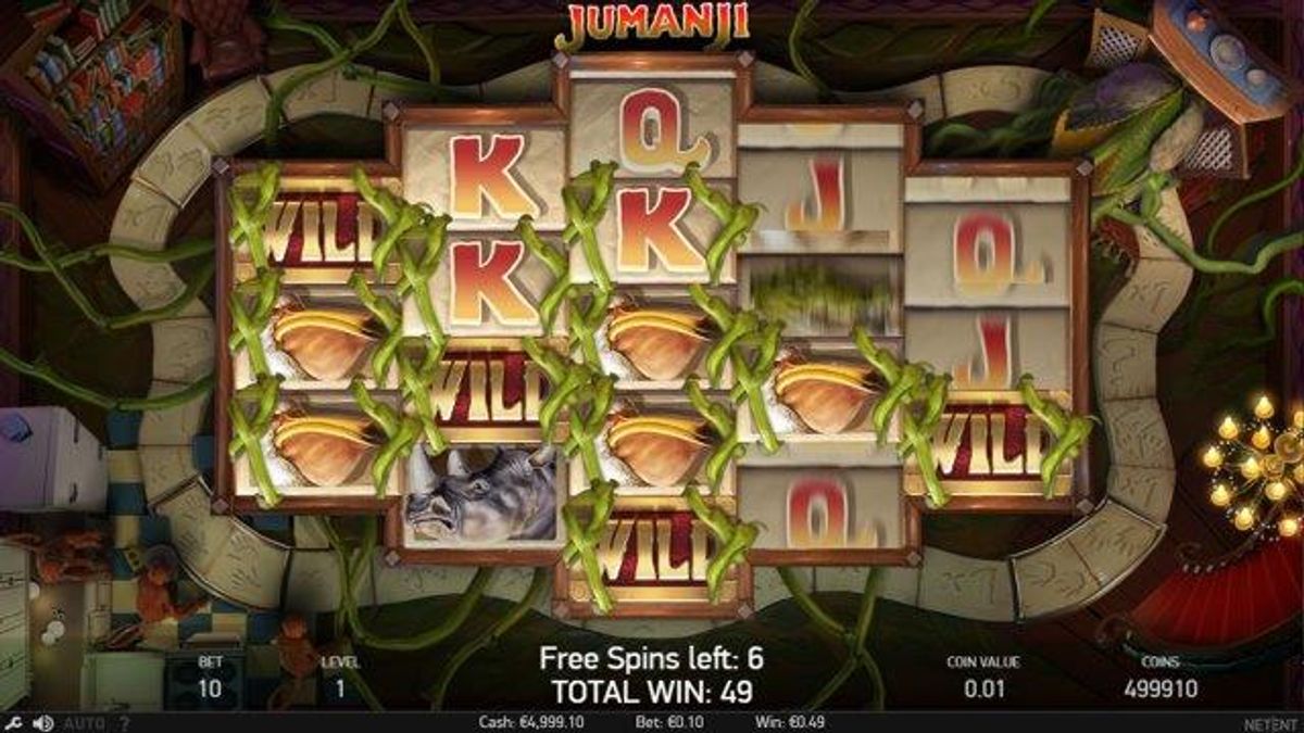 Sticky Vines Jumanji